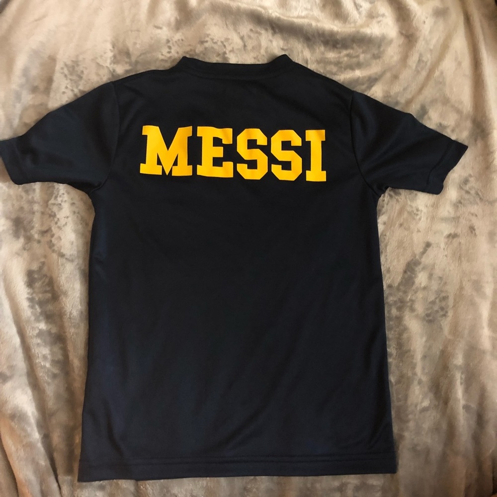 Messi FCB Jersey Soccer Football Blue S